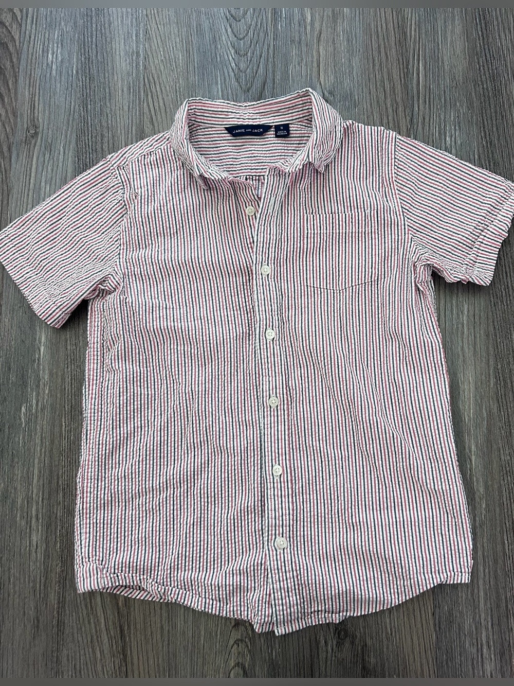 Janie and Jack Button down shirt 10 🇺🇸